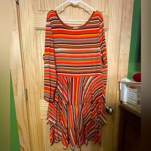 Lularoe Georgia Ruffle Dress